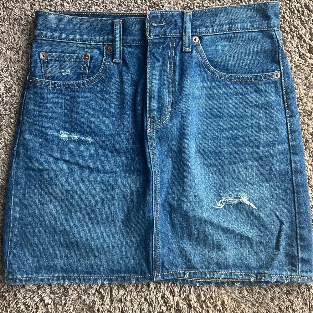 Levi Denim Mini Skirt
